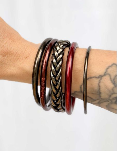 copy ofcopy ofSet of 5 Buddhist bangles