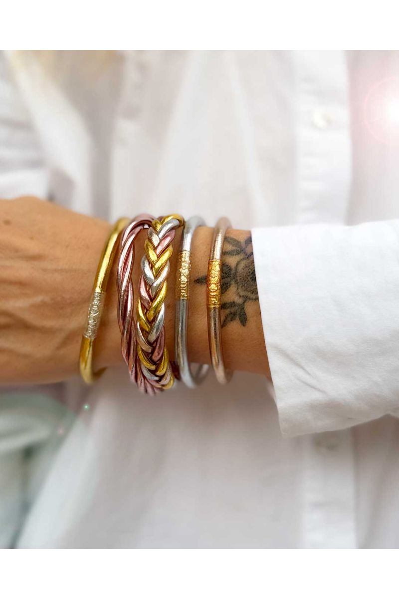 Set of 5 Buddhist bangles Classique 3
