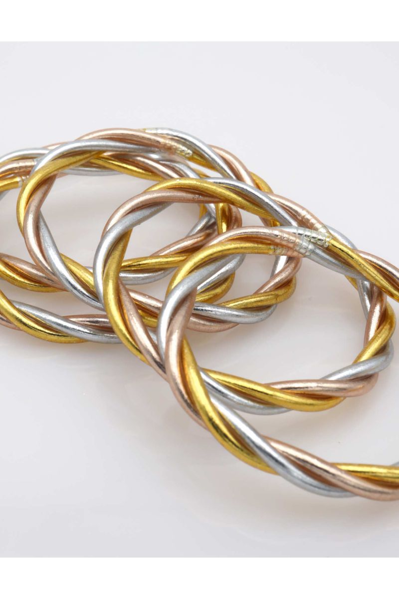 Buddhist Bangle Twisted Multi CLASSIC