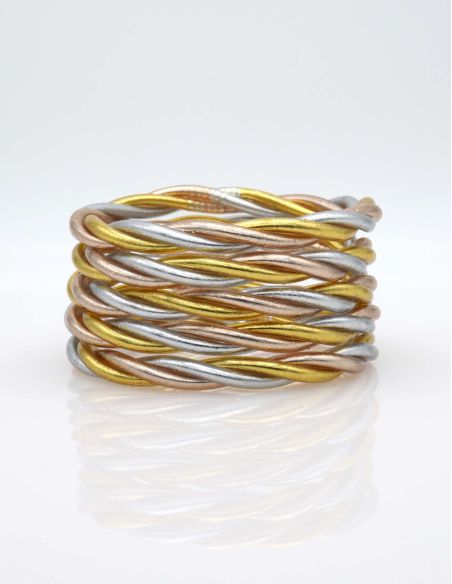 Buddhist Bangle Twisted Multi CLASSIC