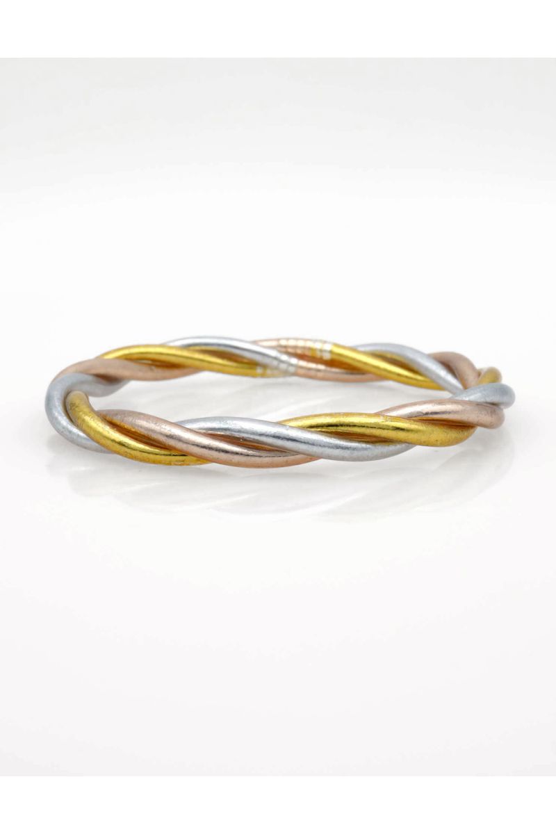 Buddhist Bangle Twisted Multi CLASSIC