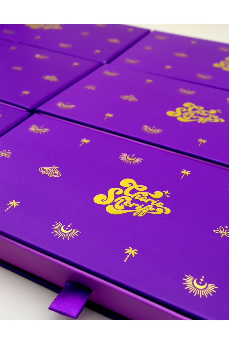 Gift Box for Buddhiste Bangles Limited Edition Purple