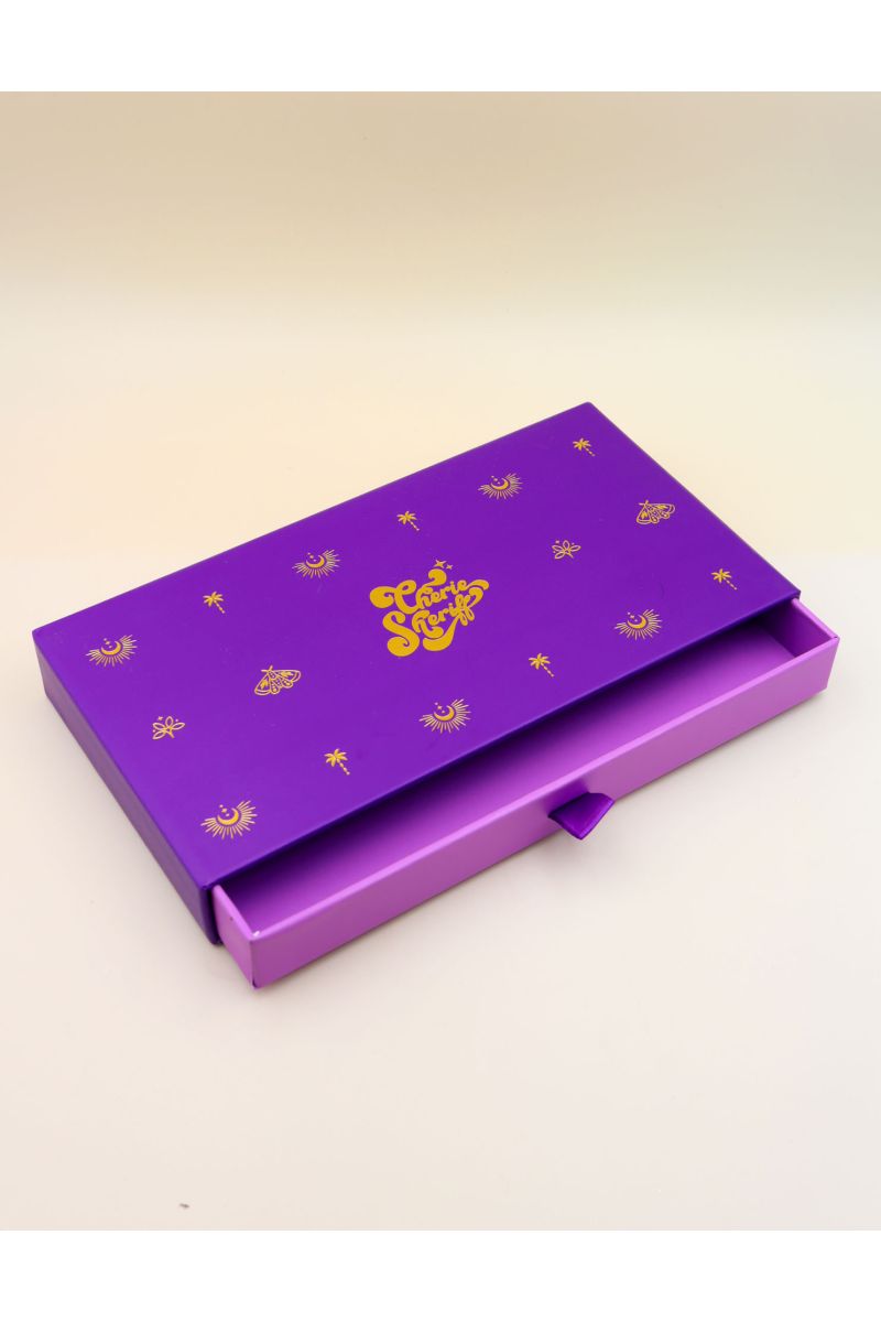 Gift Box for Buddhiste Bangles Limited Edition Purple