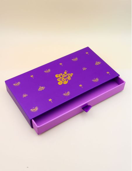 Gift Box for Buddhiste Bangles Limited Edition Purple
