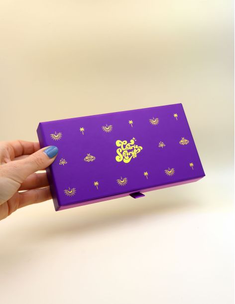 Gift Box for Buddhiste Bangles Limited Edition Purple