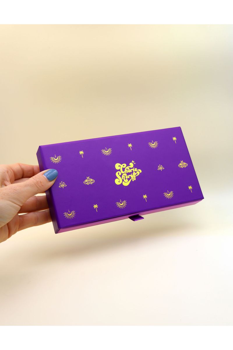Gift Box for Buddhiste Bangles Limited Edition Purple