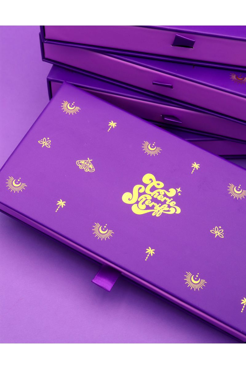 Gift Box for Buddhiste Bangles Limited Edition Purple