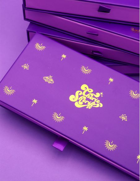 Gift Box for Buddhiste Bangles Limited Edition Purple