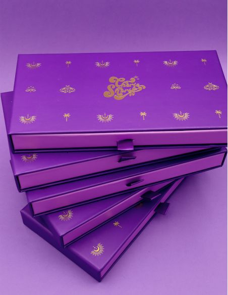 Gift Box for Buddhiste Bangles Limited Edition Purple