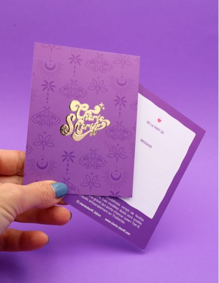 Carte personnalisable