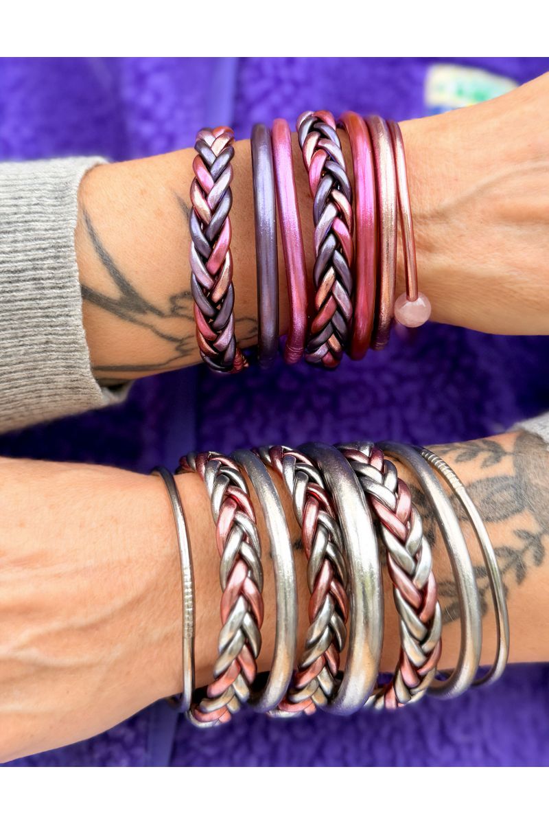 Buddhist Bangle Braid Multi Twilight