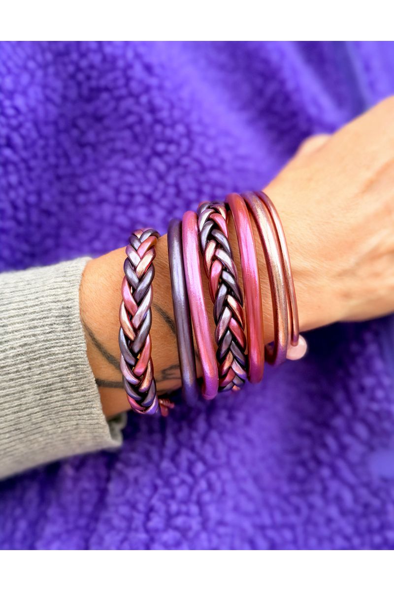 Buddhist Bangle Braid Multi Twilight
