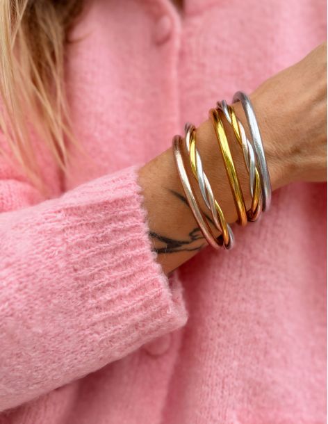 Buddhist Bangle Twisted Multi CLASSIC 2