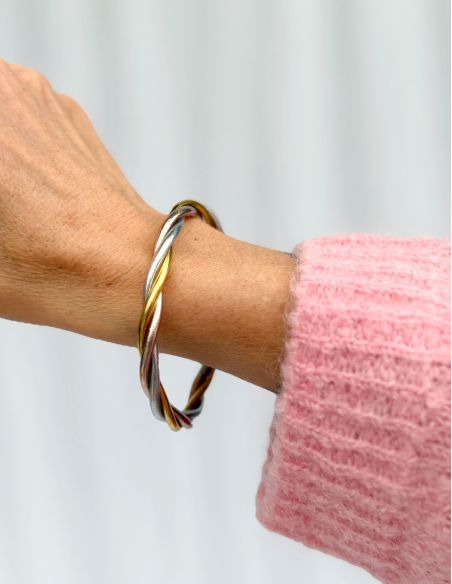 Buddhist Bangle Twisted Multi CLASSIC