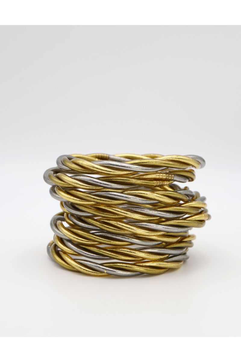Buddhist Bangle Twisted Multi ANTIQ CLASSIC