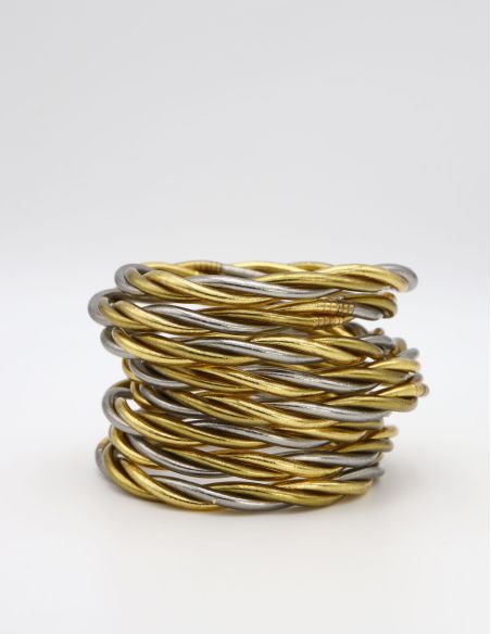 Buddhist Bangle Twisted Multi ANTIQ CLASSIC