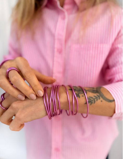Jonc fin VIOLET  (à partir de 11€) 2