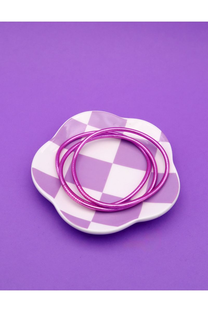 Jonc bouddhiste FIN VIOLET