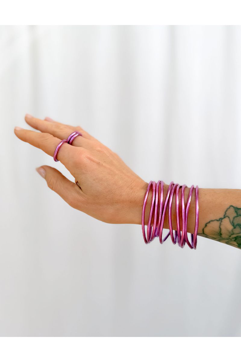 Bague Bouddhiste VIOLET