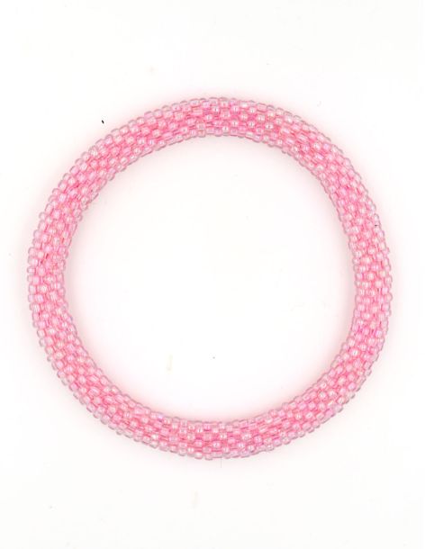Nepalese Bracelet N77 Rose barbapapa