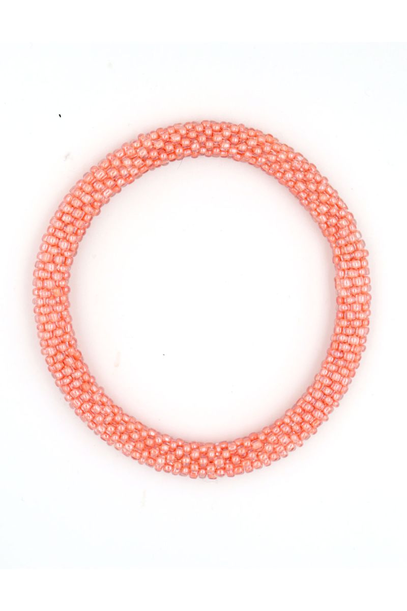 Nepalese Bracelet N84 Flamant Rose
