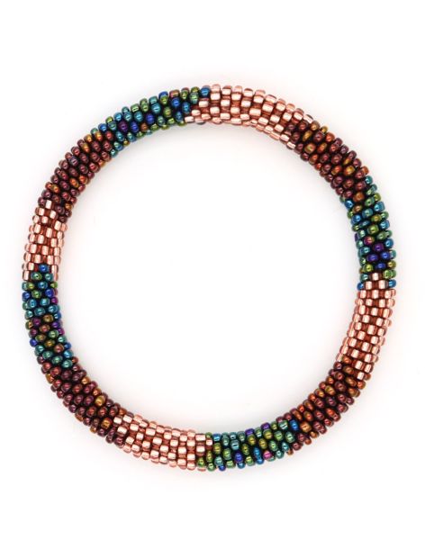Nepalese Bracelet P01 Rose gold Bronze Canard