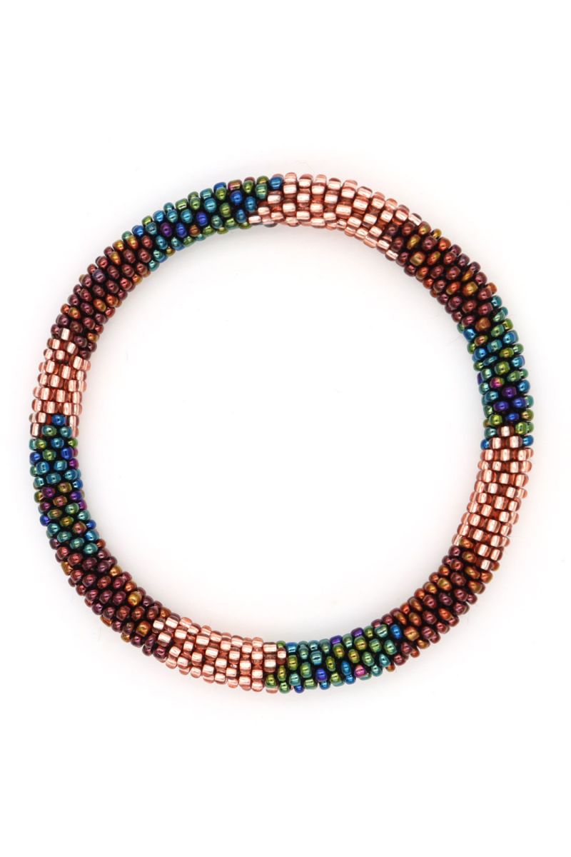 Nepalese Bracelet P01 Rose gold Bronze Canard