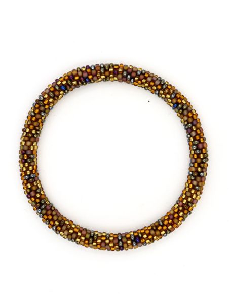 Nepalese Bracelet P33 Confettis Bronze
