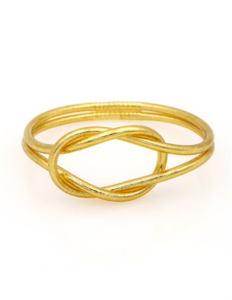 Jonc Bouddhiste Infinity DORÉ CLAIR