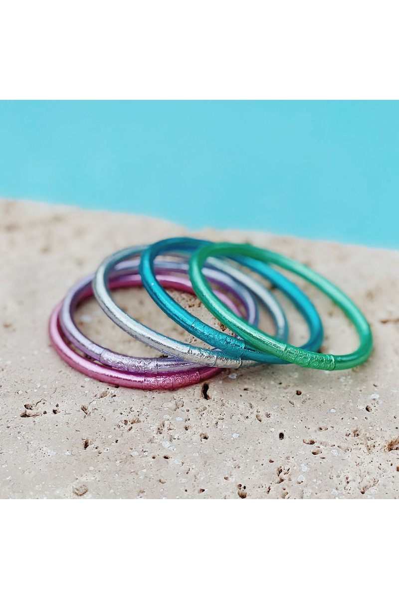 Jonc Mantra TURQUOISE qualité supérieure (à partir de 12€)