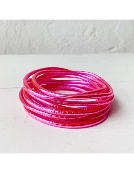 Jonc fin ROSE FLUO  (à partir de 11€)