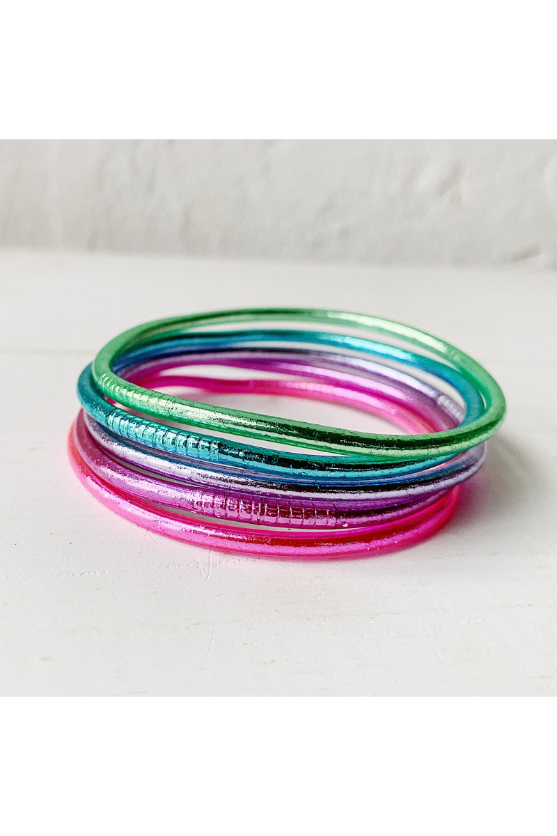 Jonc fin ROSE FLUO  (à partir de 11€)
