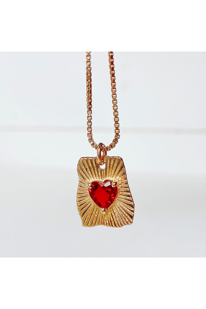 Collier As de coeur