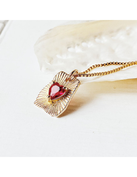 Collier As de coeur 2