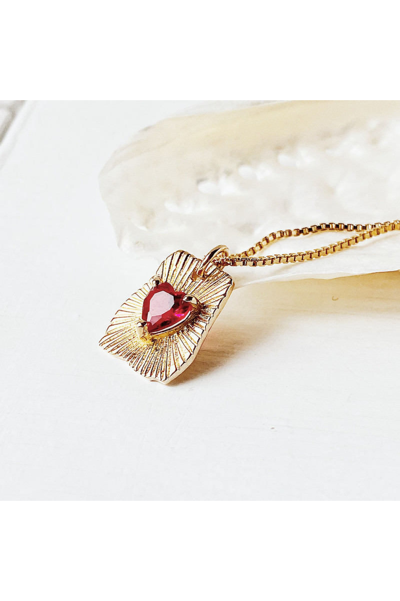 Collier As de coeur