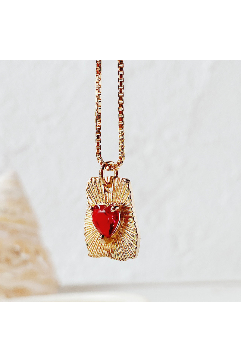 Collier As de coeur