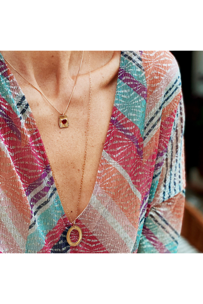 Collier As de coeur