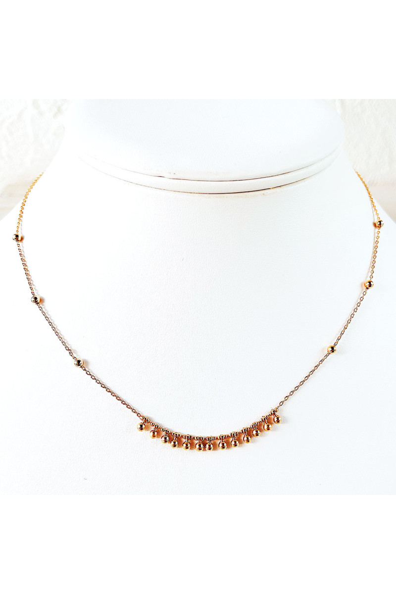 Collier mini billes