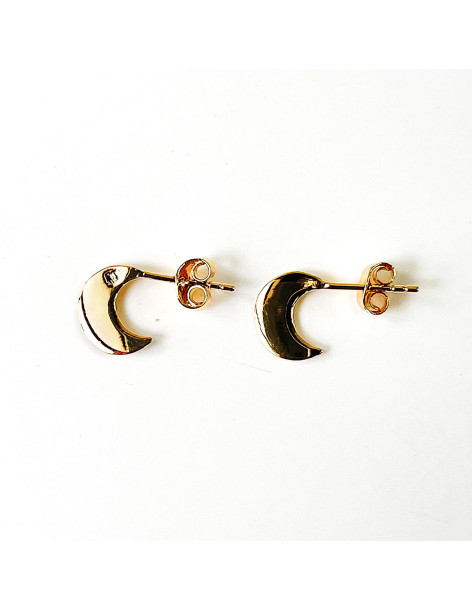 Boucles d'oreilles Lune