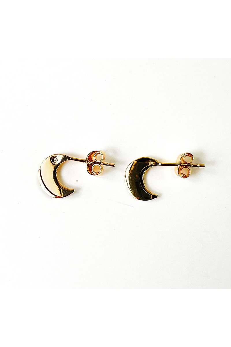 Boucles d'oreilles Lune