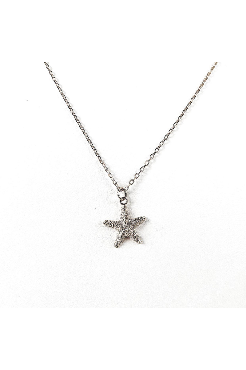Collier étoile de mer argent925