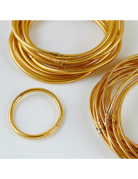 Collier Bouddhiste épais doré