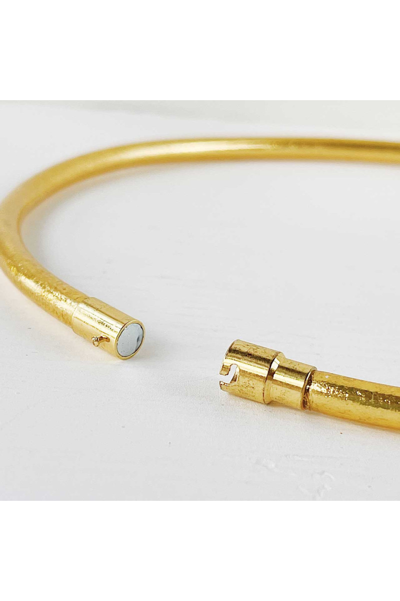 Collier Bouddhiste épais doré