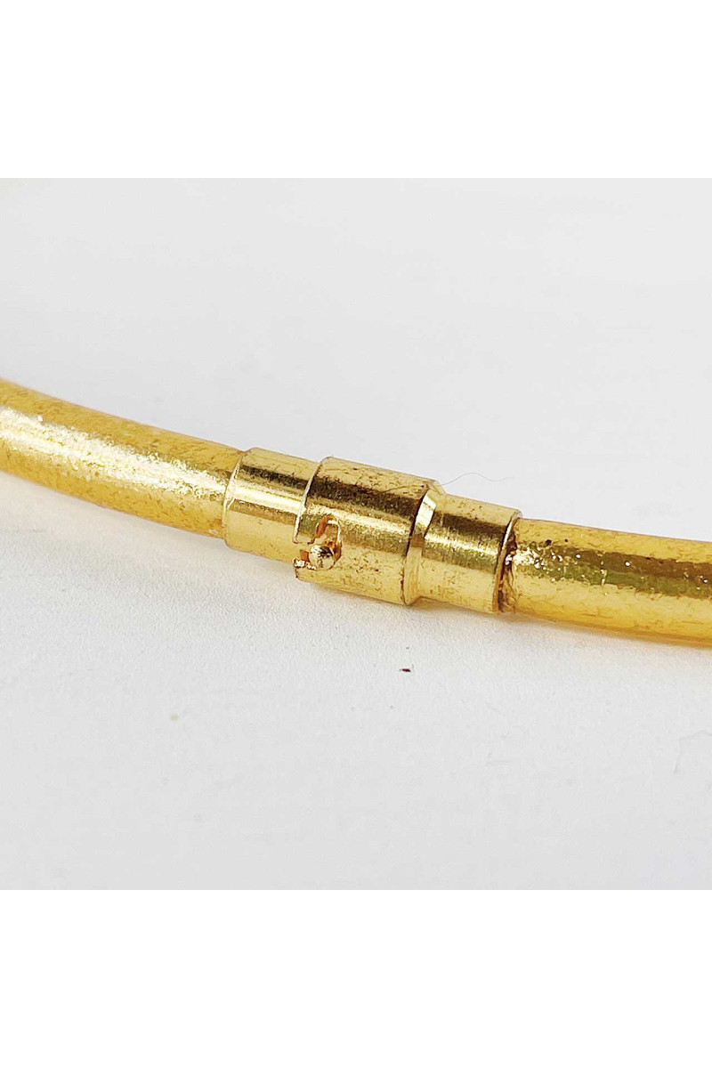 Collier Bouddhiste épais doré