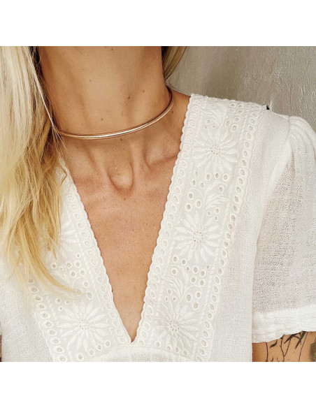 Collier Bouddhiste épais doré