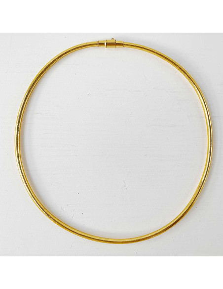 Collier Bouddhiste fin doré clair