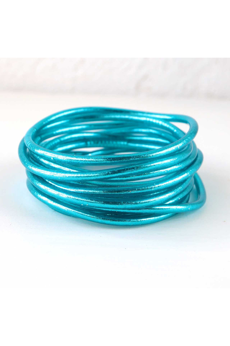 Jonc fin BLEU PACIFIQUE (à partir de 10€)