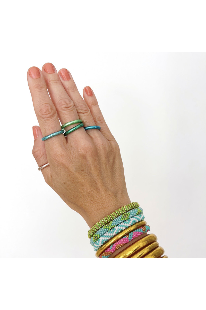 Bague Bouddhiste GREEN