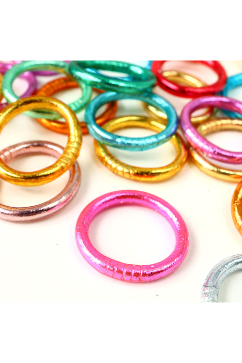 Bague Bouddhiste FUSHIA