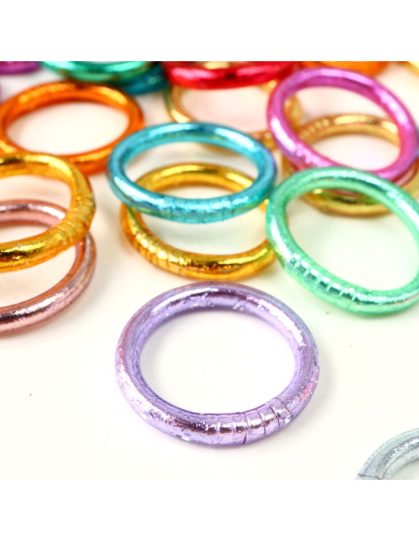 Bague Bouddhiste LAVANDE 2